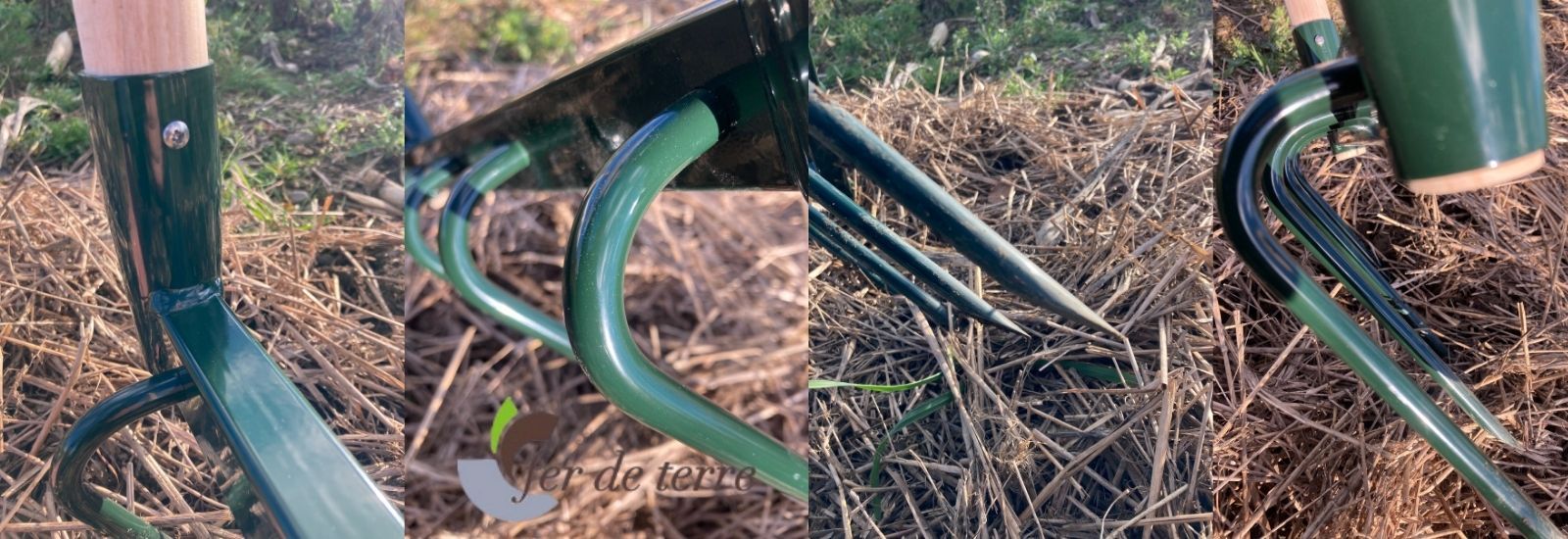 Grelinette breigaffel, no till, jordliv